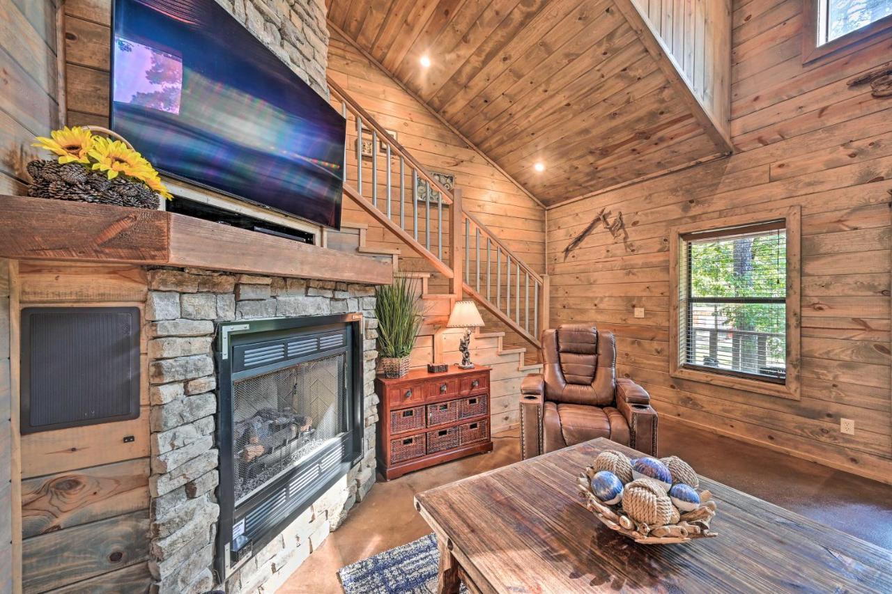 Luxe Broken Bow Cabin With Tesla Charging Station Stephens Gap Экстерьер фото