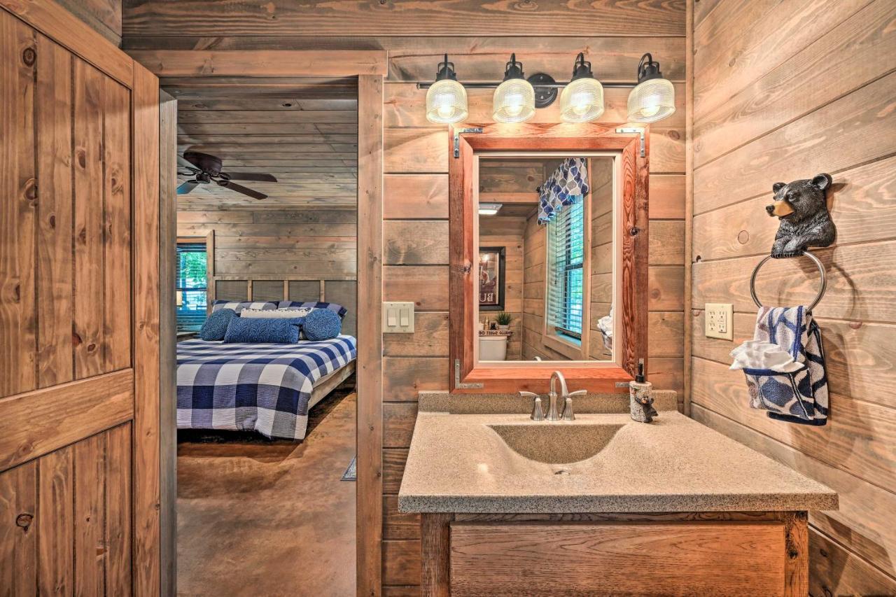 Luxe Broken Bow Cabin With Tesla Charging Station Stephens Gap Экстерьер фото