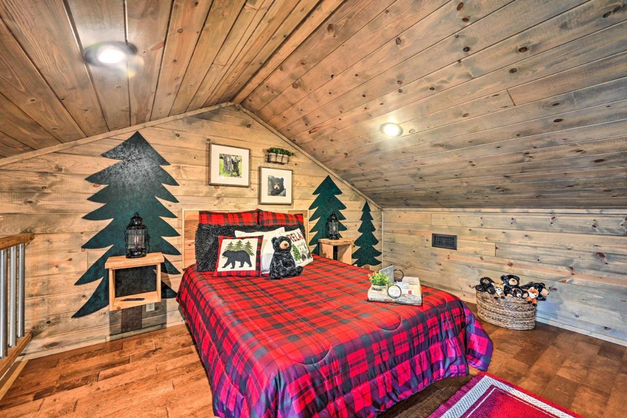 Luxe Broken Bow Cabin With Tesla Charging Station Stephens Gap Экстерьер фото